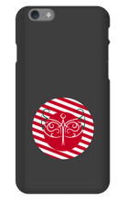 Fae's Xmas iPhone Case Candy Cane Red