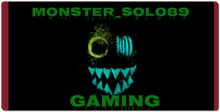 monster_solo89 XXL Gaming Mousepad