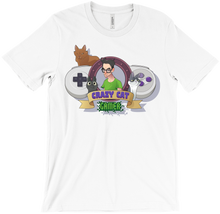 Crazy Cat Gamer's Logo T-Shirt