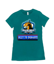 Dragon Knight Slogin tshirt-women