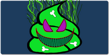 Toxic Shit XXL Gaming Mousepad
