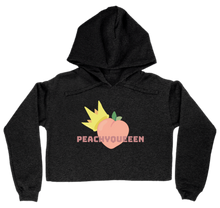 Peachy cropped hoodie!