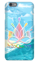 h2oQueen Beach Logo iPhone Phone Cases