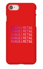 manuelmetal iPhone Phone Cases