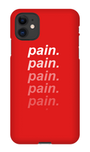 Pain iPhone Phone Cases