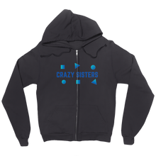 Crazy Sisters - Zip Up Hoodie