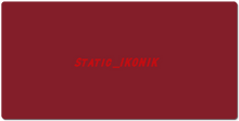 static_ikonik XXL Gaming Mousepad