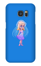 jillyfishwhite1 Samsung Phone Cases