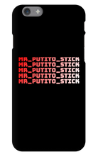 mr_putito_stick iPhone Phone Cases