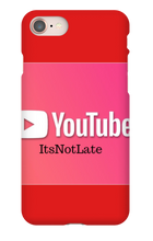itsnotlate iPhone Phone Cases