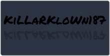 KiLLaRKloWn187 XXL Gaming Mousepad