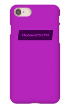 MrZangetsu1997 iPhone Phone Case (Purple)