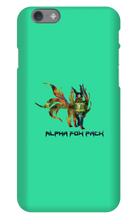Alpha Fox Pack (Green/Blue) iPhone Phone Case
