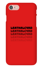 leathalc4rd iPhone Phone Cases