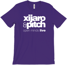 Open Minds Live T-Shirt white logo