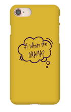 DRAMA iPhone Phone Cases