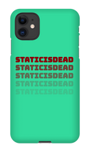 staticisdead iPhone Phone Cases