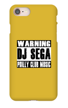 DJ Sega Warning iPhone Case