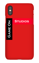 Game On Studios Red Black iPhone Cases
