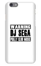 DJ Sega Warning iPhone Case