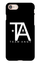 Team Angy Iphone Case || Logo White