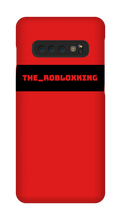 the_robloxking Samsung Phone Cases
