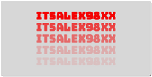 itsalex98xx XXL Gaming Mousepad