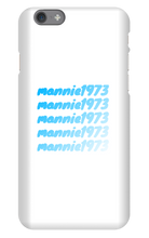 mannie1973 iPhone Phone Cases