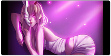sexy bunny girl XXL mousepad