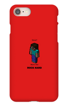 Rock hard iPhone Phone Cases