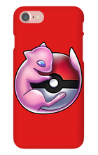 Mew on Pokeball IPhone Cases