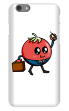 BUSINESS TOMAT iPhone Case