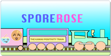 Kawaii Positivity Train XXL Gaming Mousepad