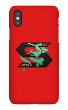Shooter Logo SCHWARZ iPhone Handyhülle