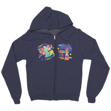 STAND TOGETHER pride zip-up-hoodie