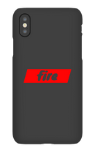 Fire iPhone Phone Cases