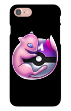 Mew on Master Ball iPhone Case