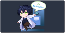 Chibi Dr Sapphire XXL Gaming Mousepad
