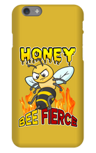 Honey Bee Fierce iPhone Case