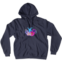 KKeanu Floral Logo Hoodies