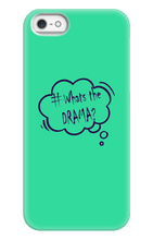DRAMA iPhone Phone Cases