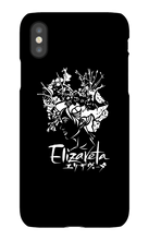 Elizaveta iPhone Cases (White On Color)