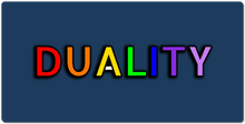Duality Rainbow Minimal XXL Gaming Mousepad
