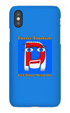 Fuzzee Tutorials Logo w/ Text iPhone Cases