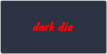 Dark Die XXL EgérPad