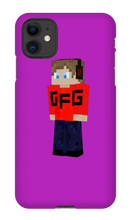 Gaming For Greatness Minecraft Skin iPhone Case