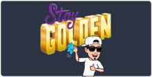 Stay Golden XXL Gaming Mousepad