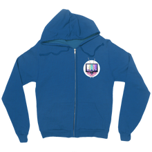 Hazy  Logo Zip Up Hoodie