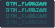 qtm_florian XXL Gaming Mousepad