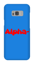 Alpha- Samsung Phone Case